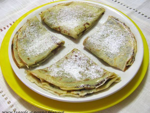 Crepes alla nutella