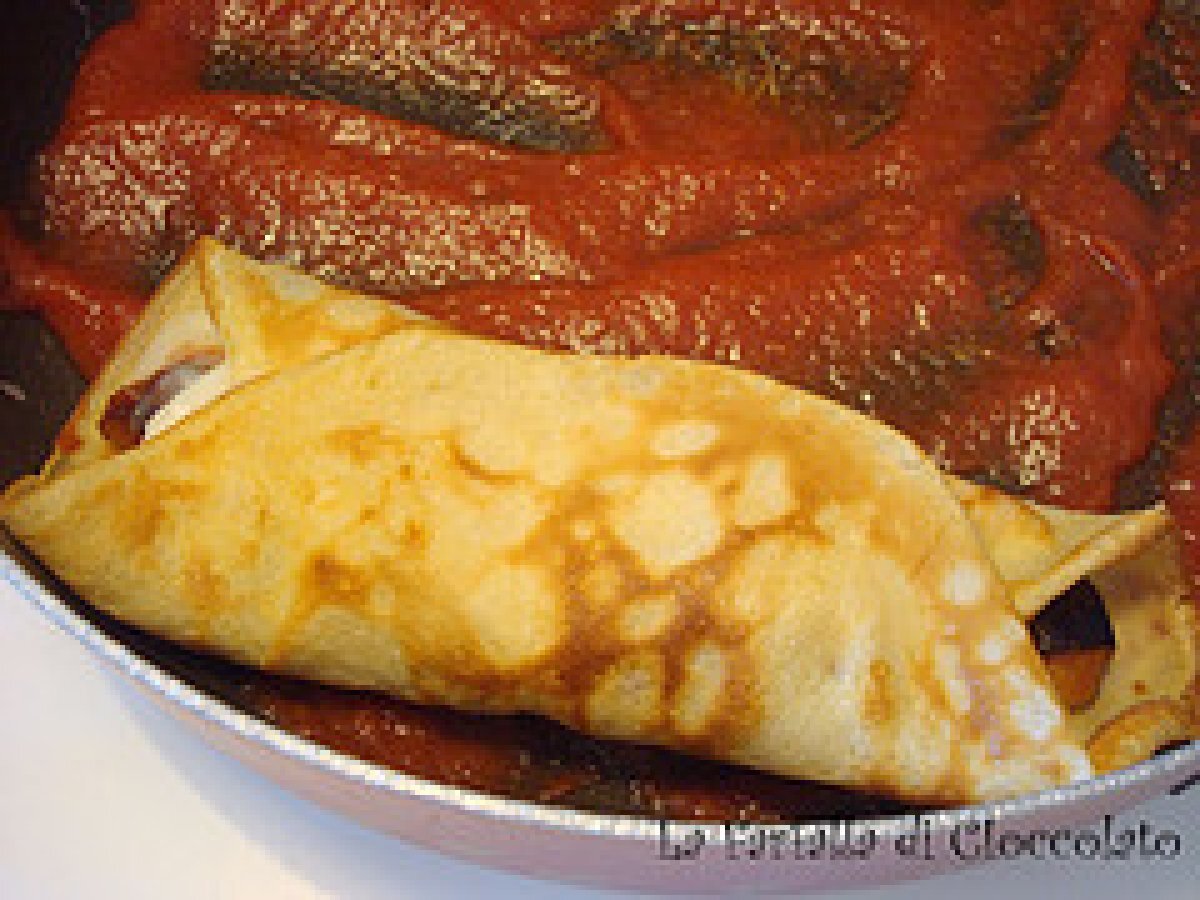 Crepes con le melanzane - foto 4