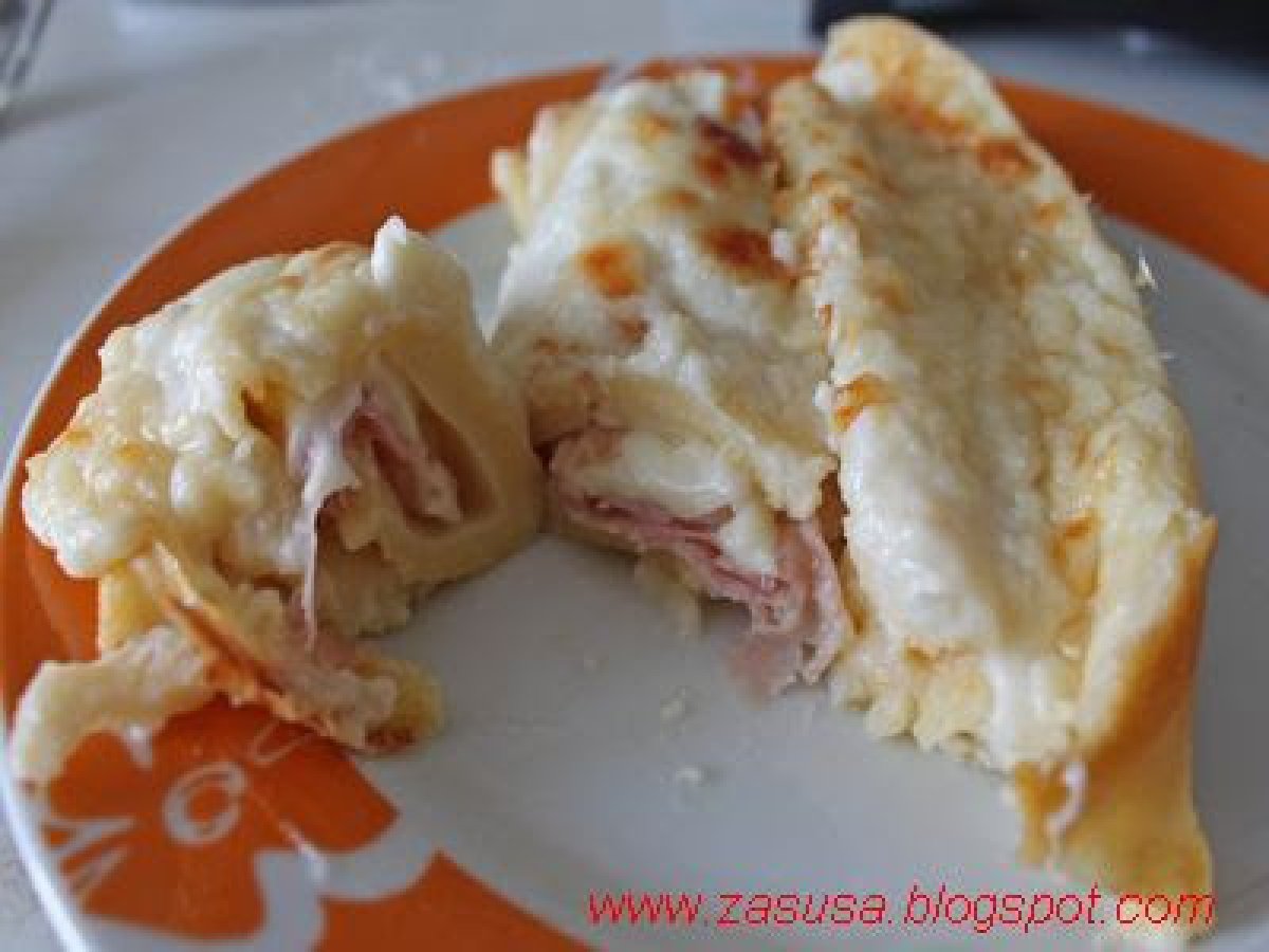 Crepes prosciutto e mozzarella - foto 2