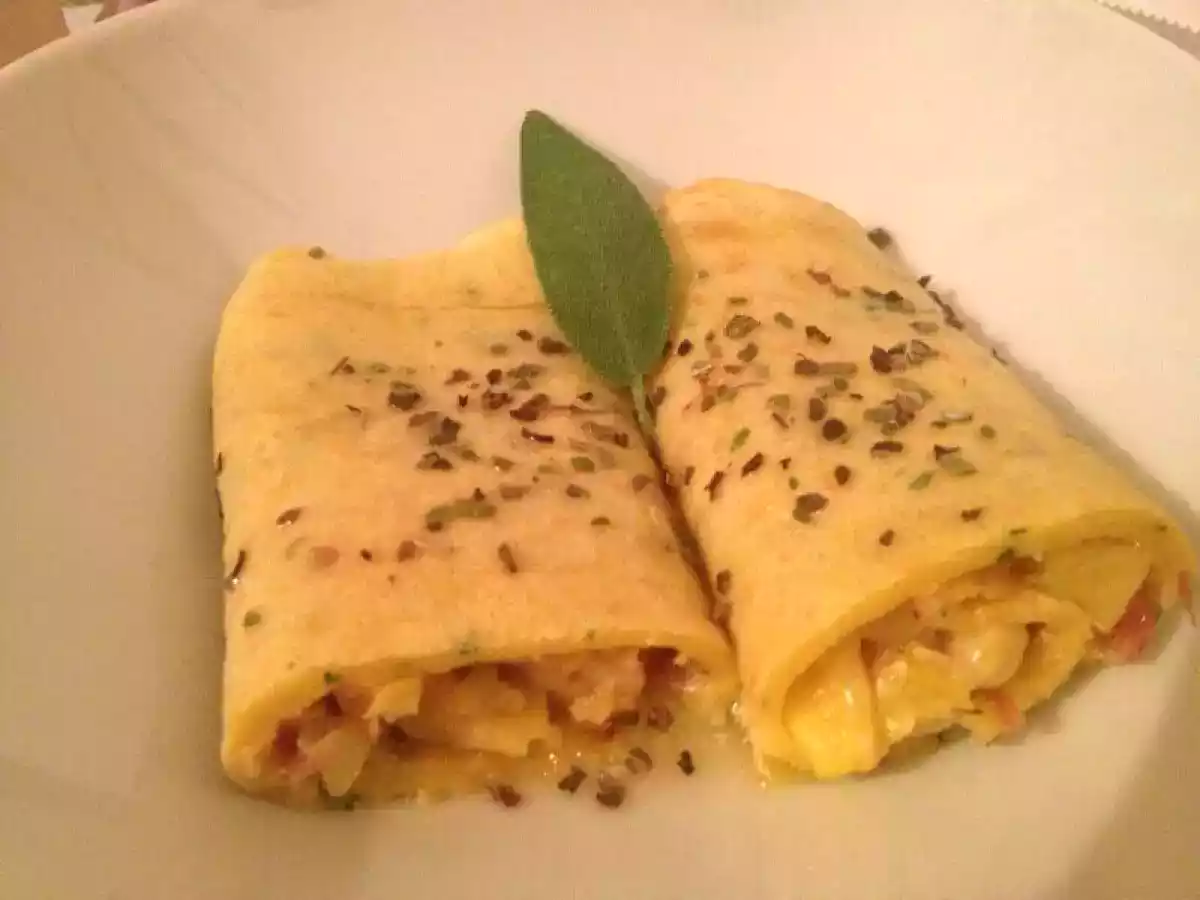 Crepes salate sfiziose