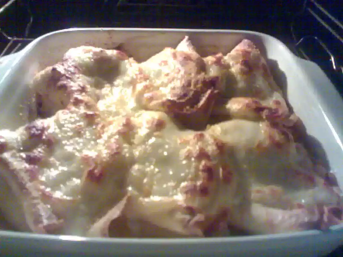 Crespelle agli spinaci e prosciutto in besciamella