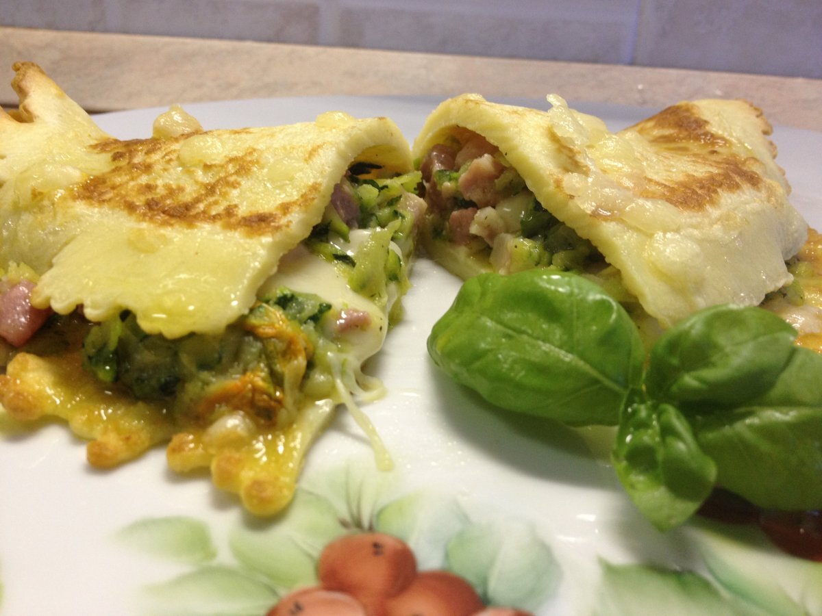 CRESPELLE AI FIORI DI ZUCCA