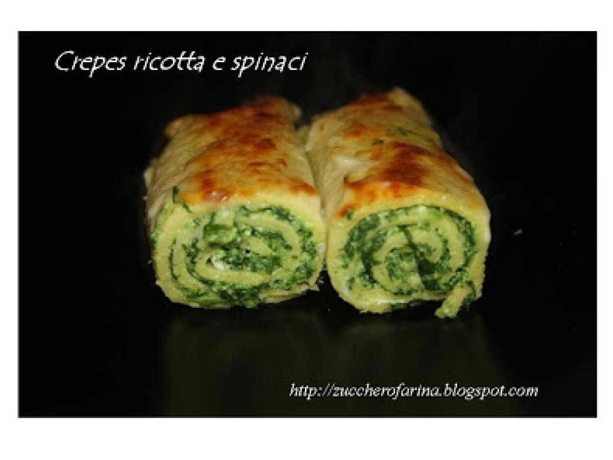 Crespelle ricotta e spinaci alla fiorentina