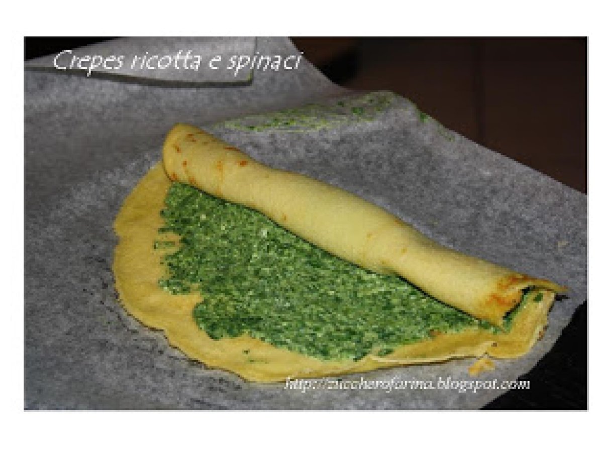 Crespelle ricotta e spinaci alla fiorentina - foto 2