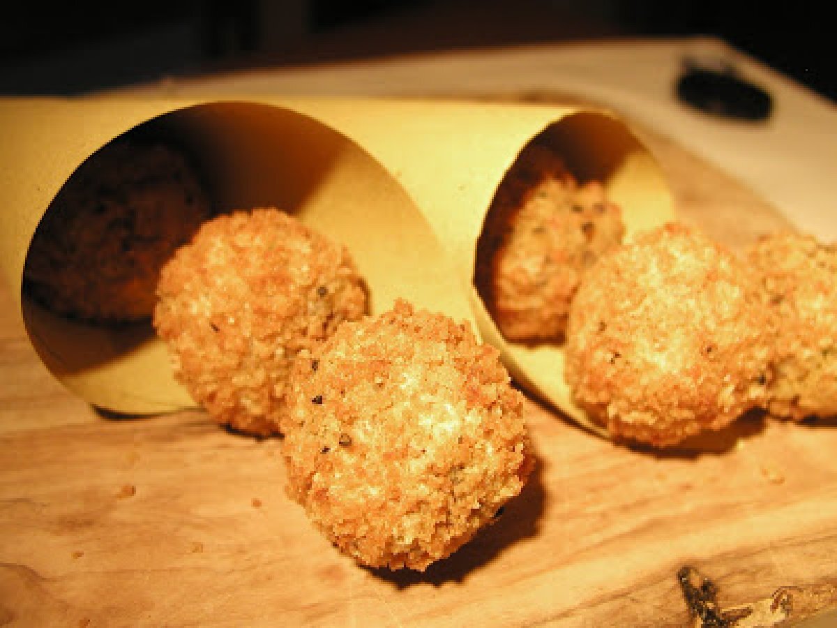 Crocchette di cozze e patate, molto ... molto pepate !!