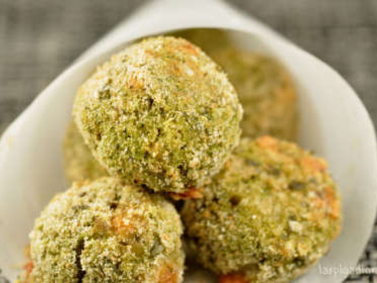 Crocchette di miglio e broccoli