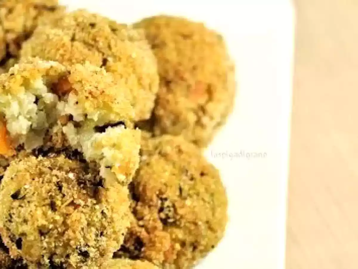 Crocchette di miglio e verdure