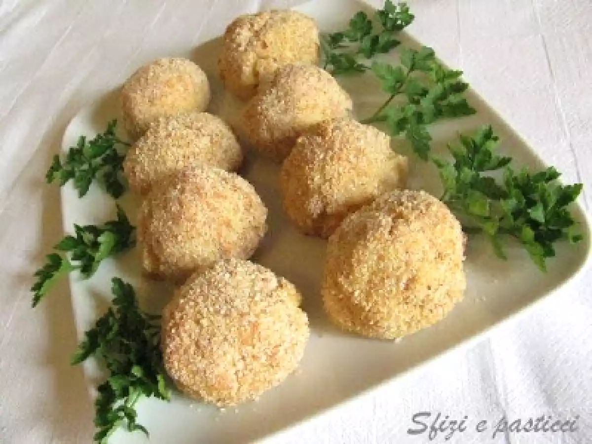 Crocchette di patate con gorgonzola