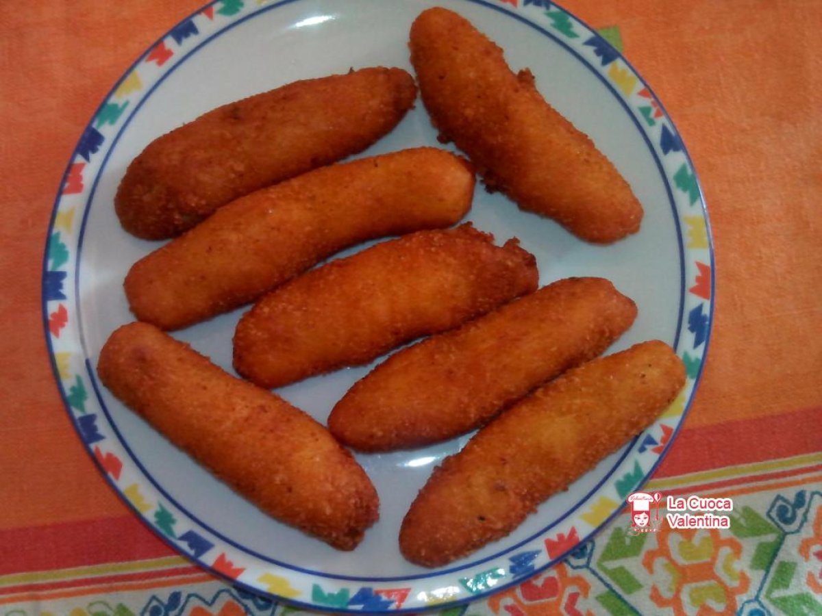 Crocchette di patate con menta