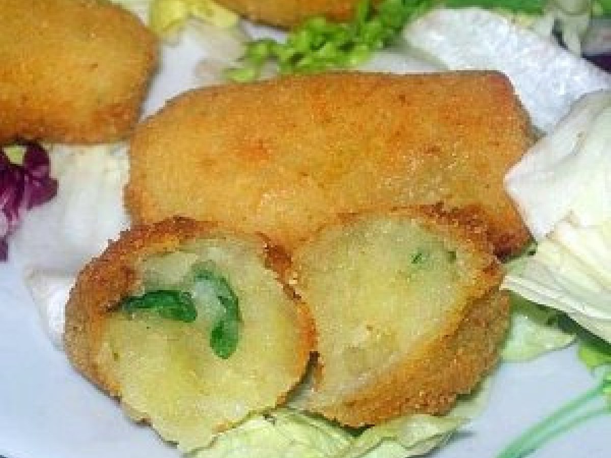 Crocchette di patate (crocché napoletani)