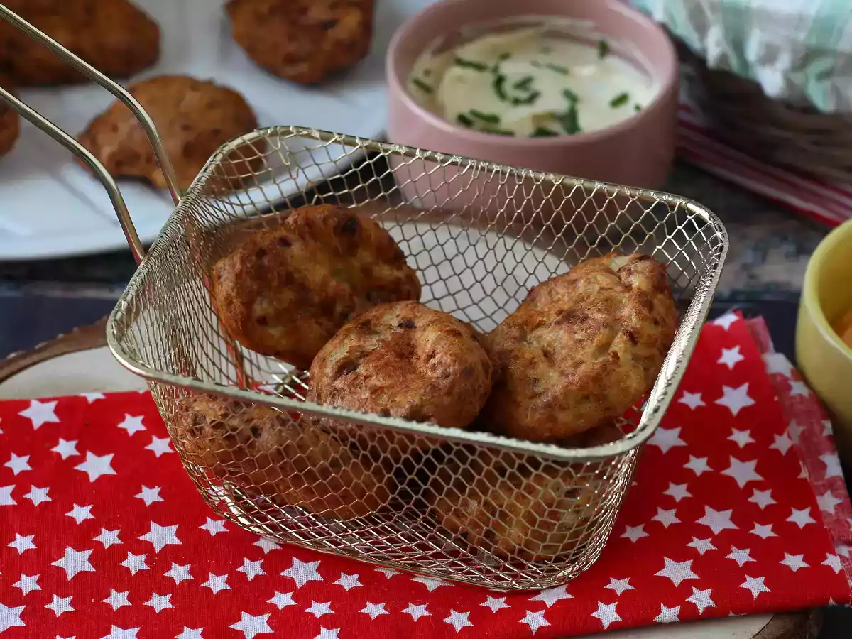 Crocchette di pollo in friggitrice ad aria