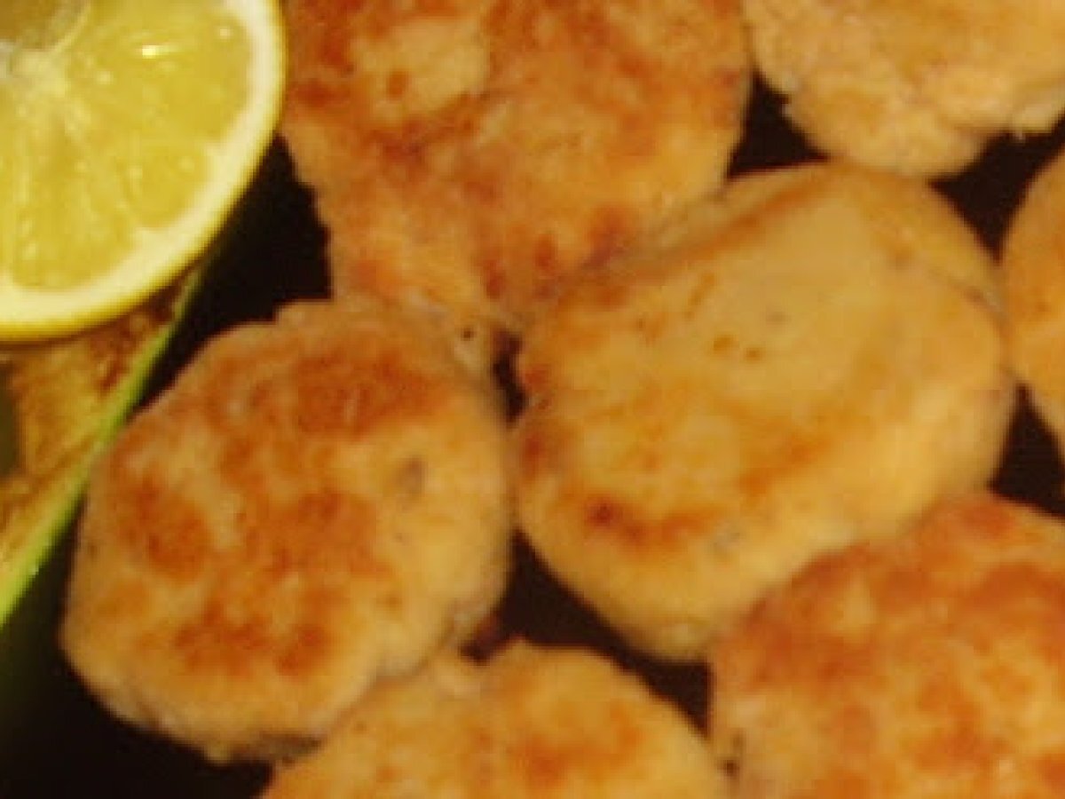 Crocchette di salmone e persico