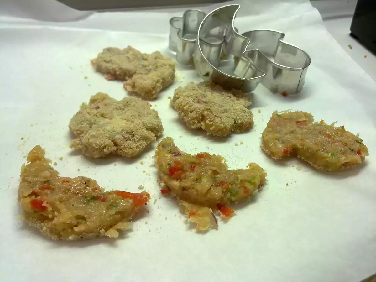 Crocchette light di pollo con verdure - foto 3