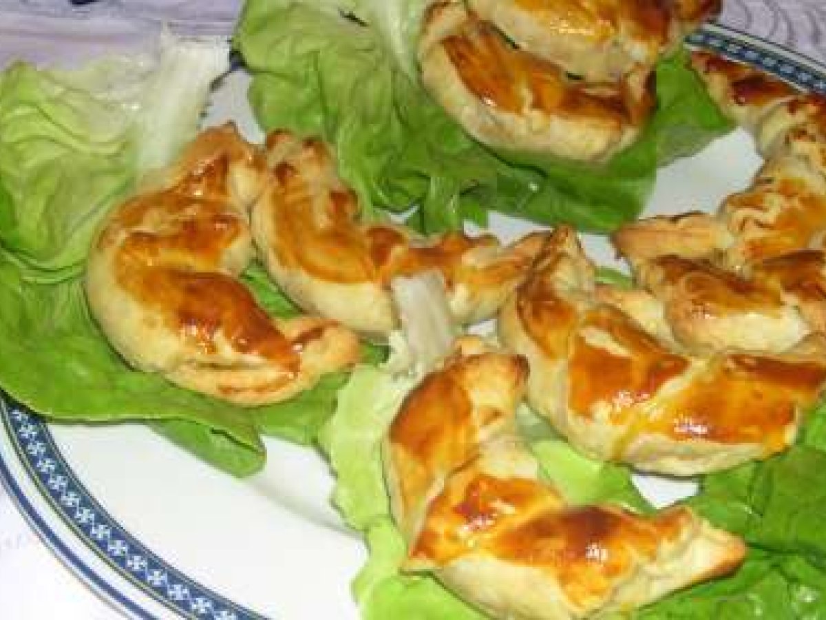 Croissant di mazzancolle di Michi