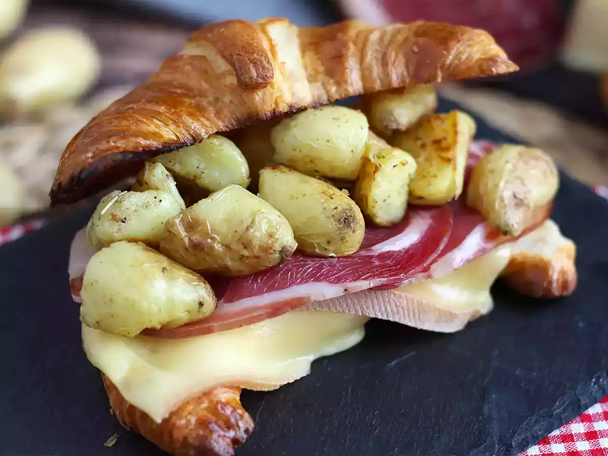 Croissant salato stile raclette - Idee Brunch - foto 5