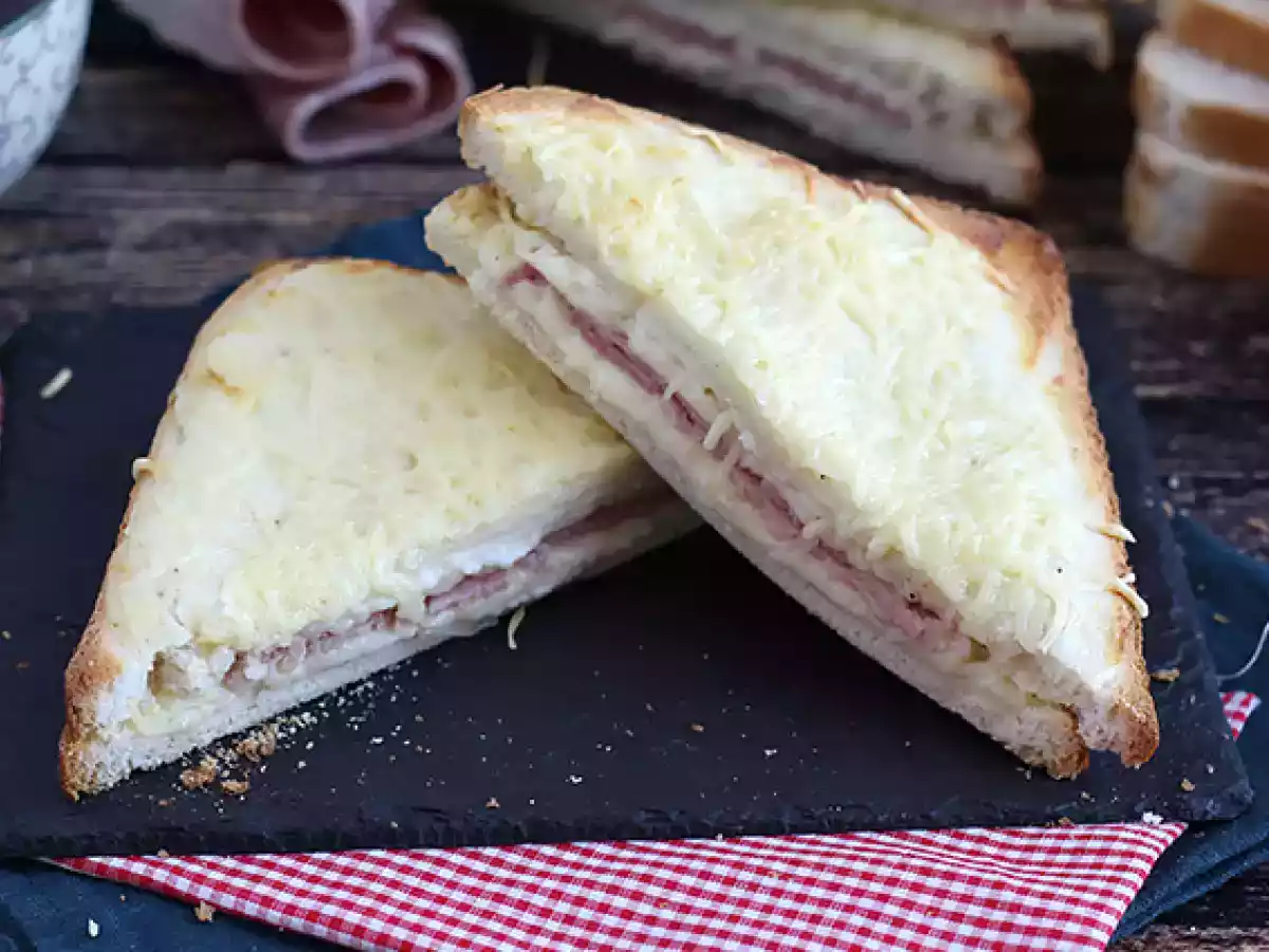 Croque monsieur, la ricetta francese per una cena veloce e gustosa