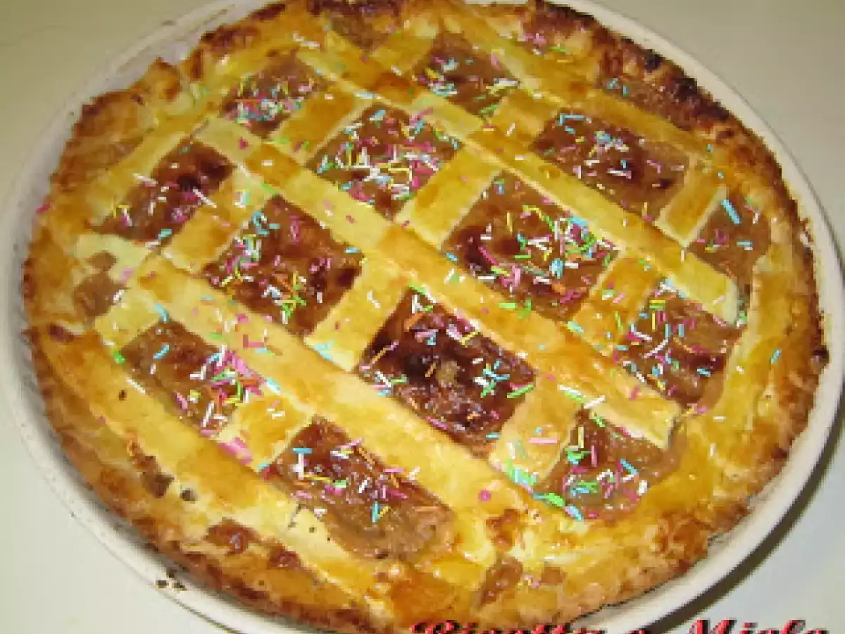 Crostata al dulce de leche/Pasta frolla al dulce de leche - foto 4