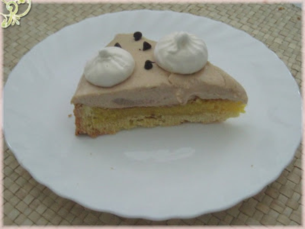 Crostata al frangipane con mousse di marroni - foto 3