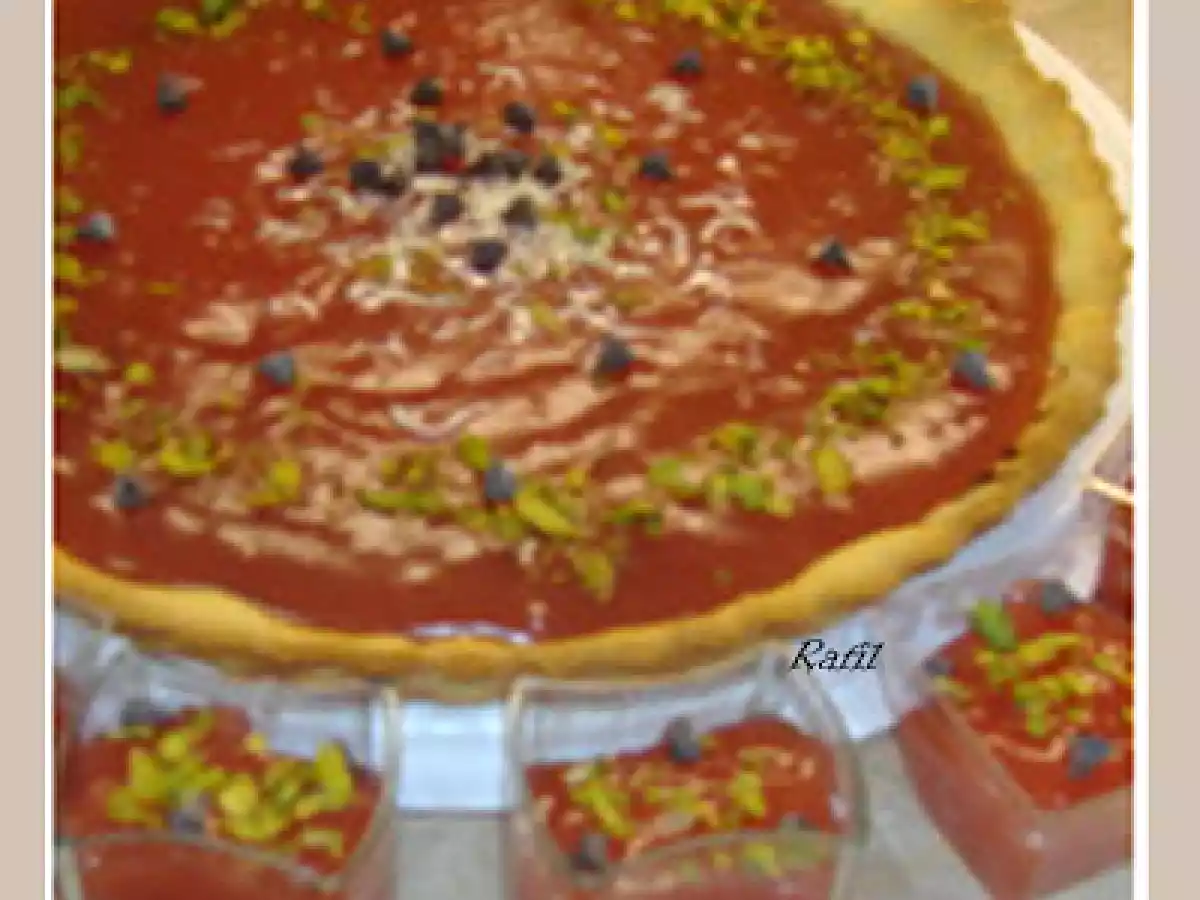 Crostata al gelo di Melone