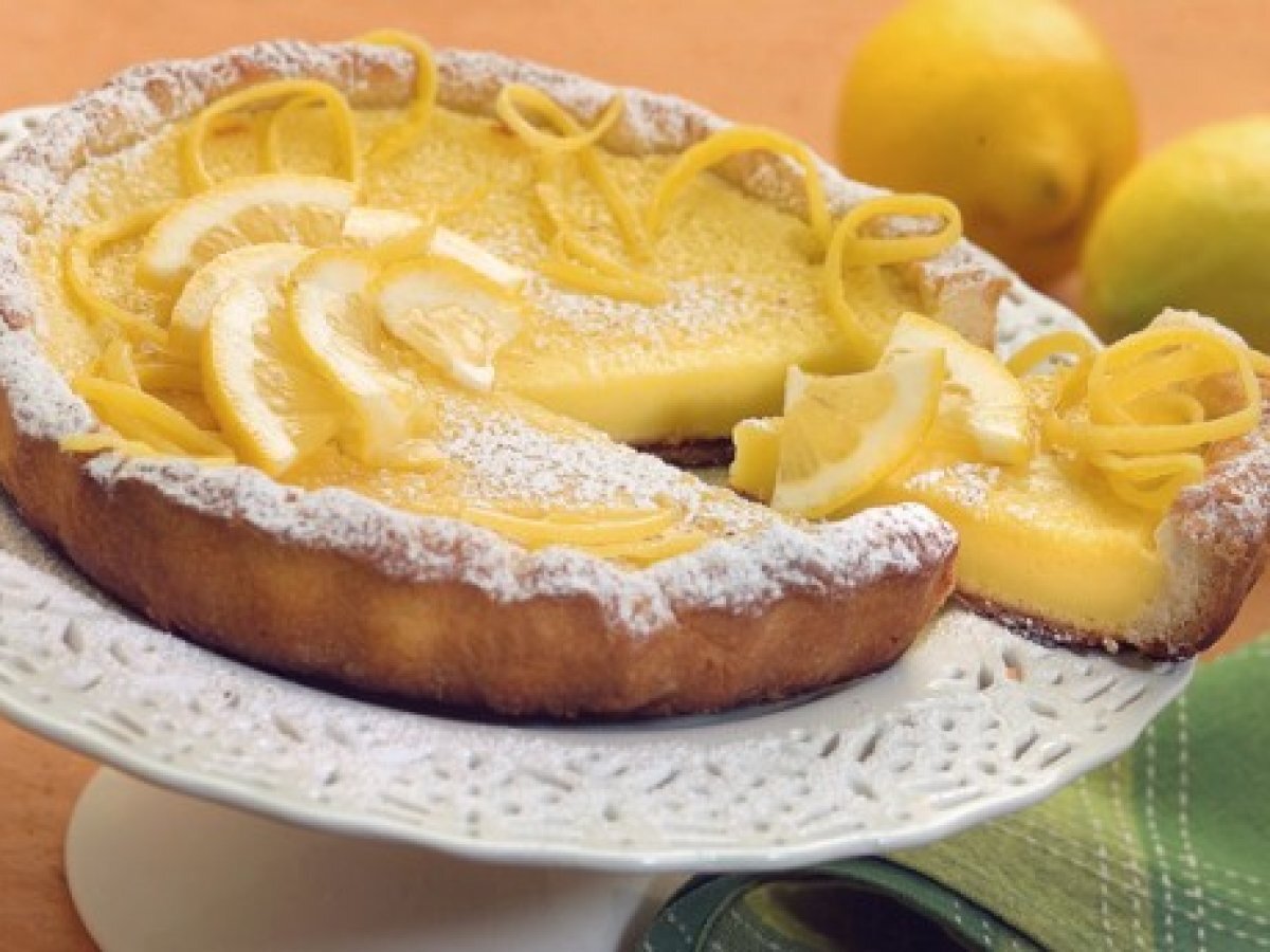 Crostata al limone - la ricetta in 5 mosse - semplicemente fantastica