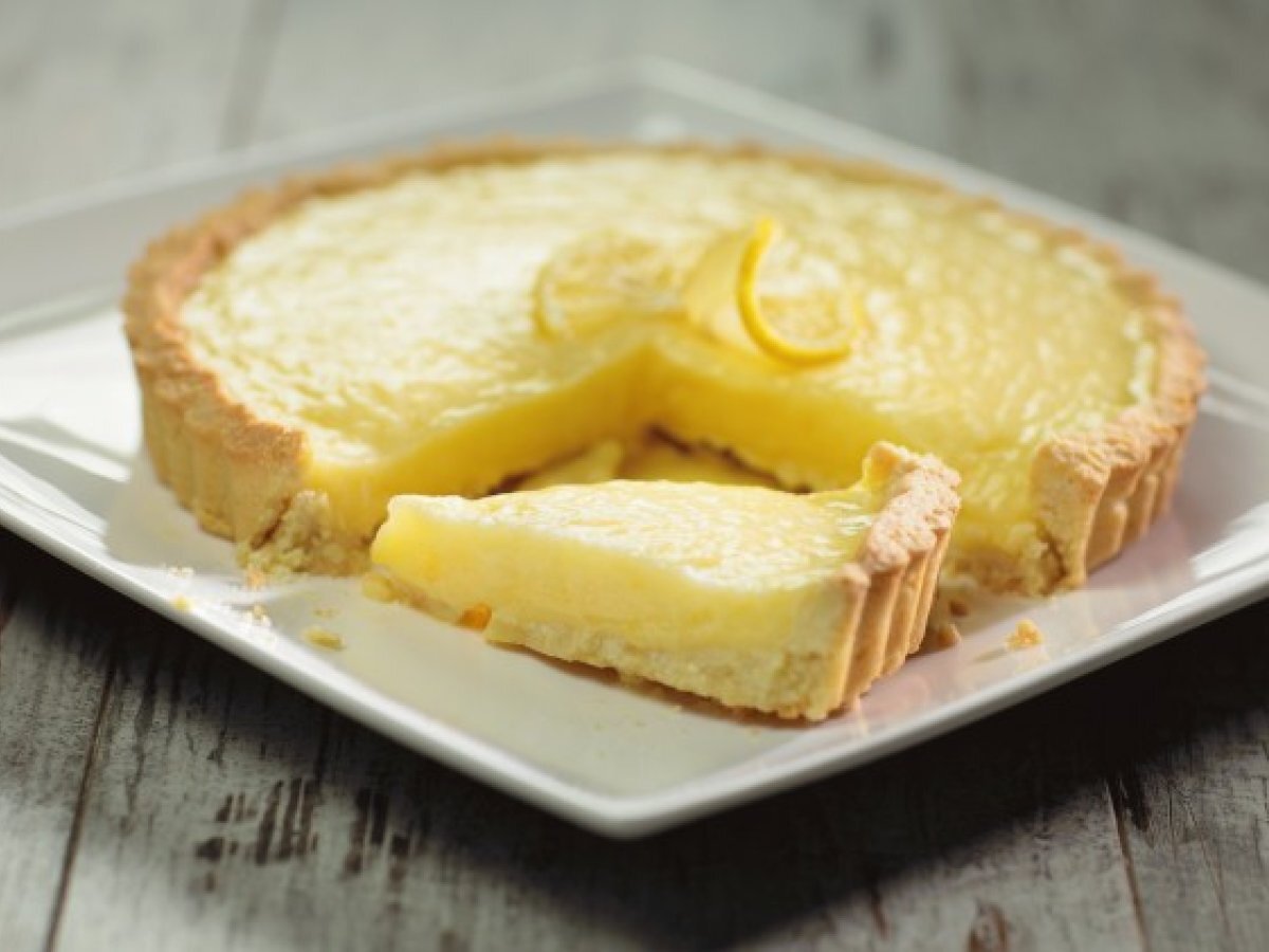 Crostata alla crema di limone
