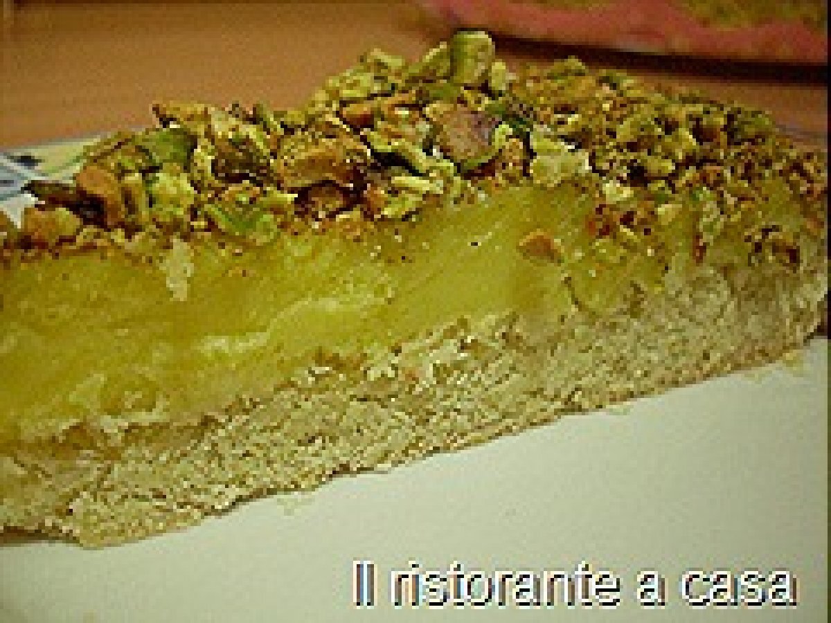 Crostata alla crema di limone e pistacchi, foto 2