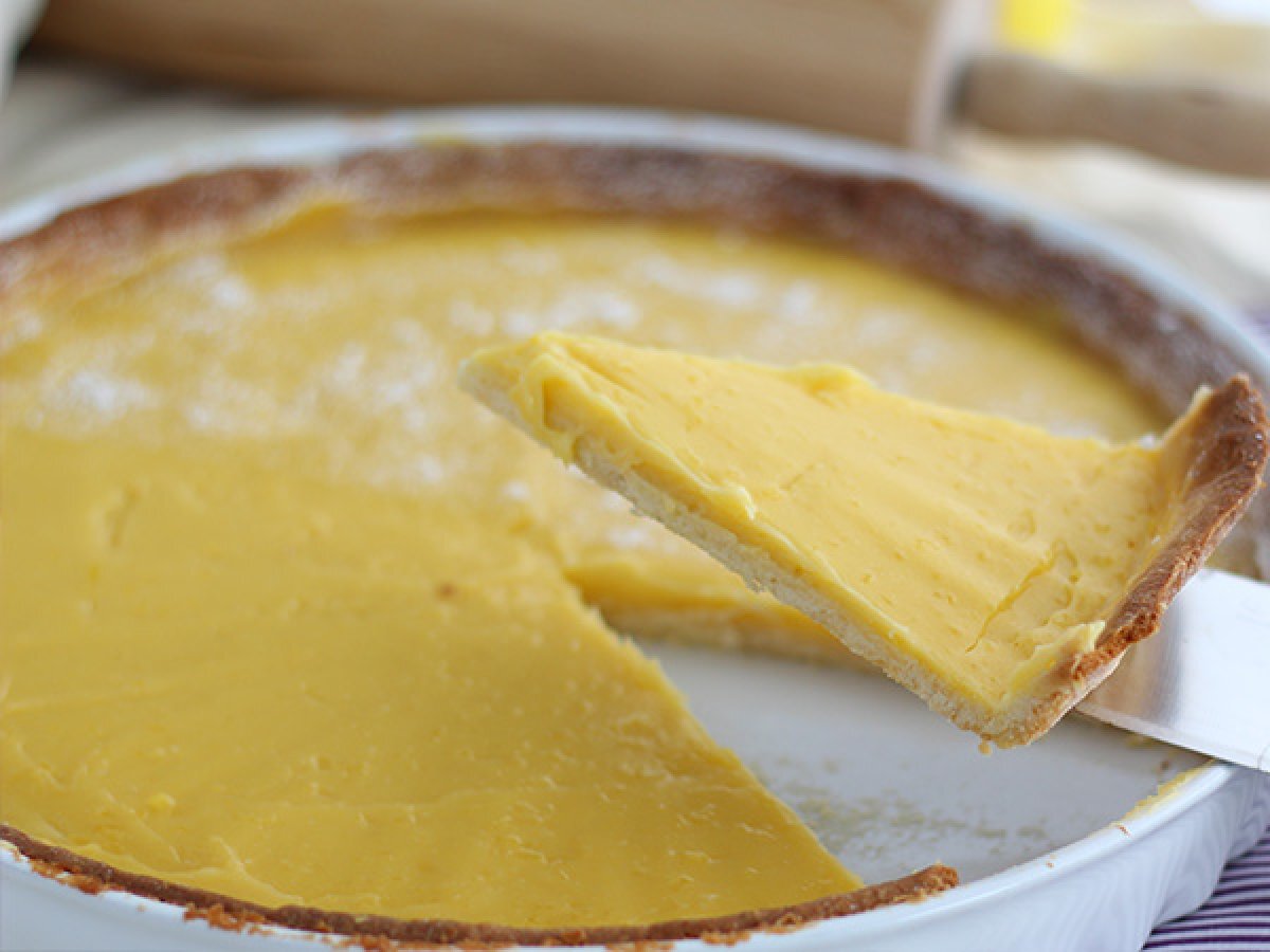 Crostata alla crema di limone - Ricetta facile e golosa - foto 2