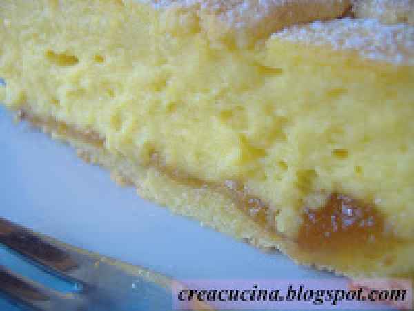 CROSTATA ALLA CREMA E PASTA CHOUX