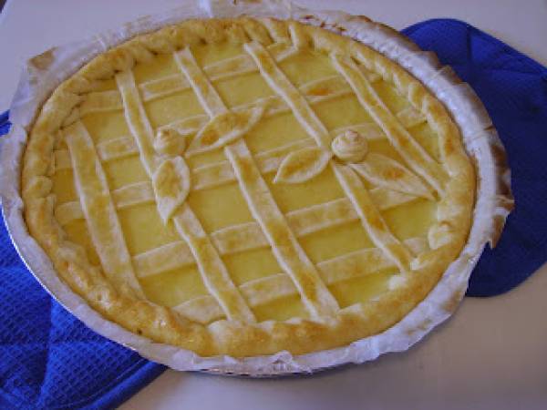 Crostata alla crema pasticcera