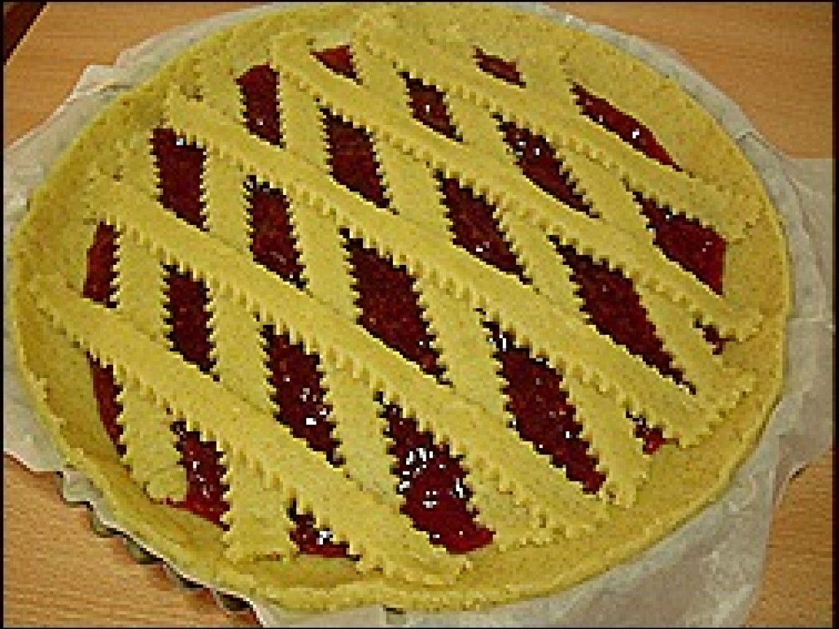 Crostata alla marmellata di lamponi - foto 4