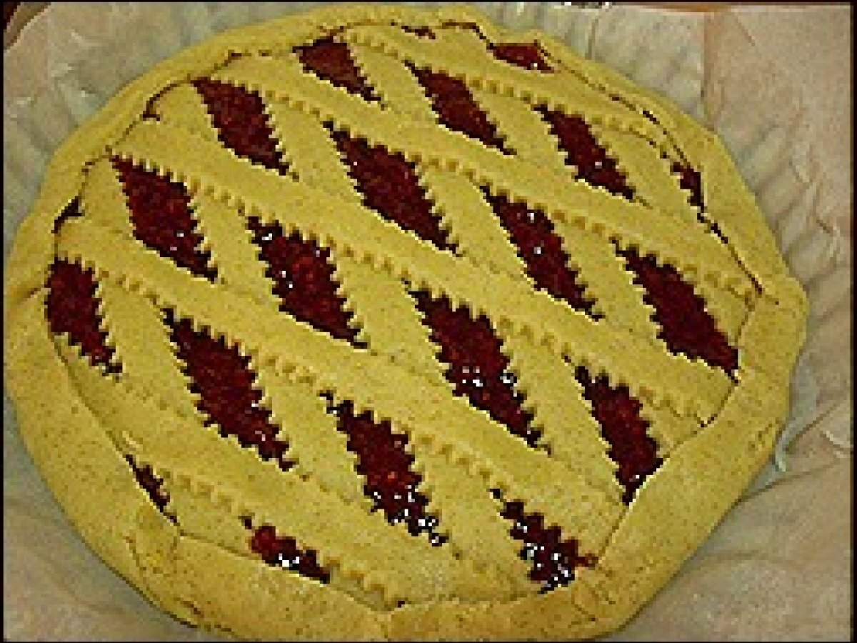 Crostata alla marmellata di lamponi - foto 5