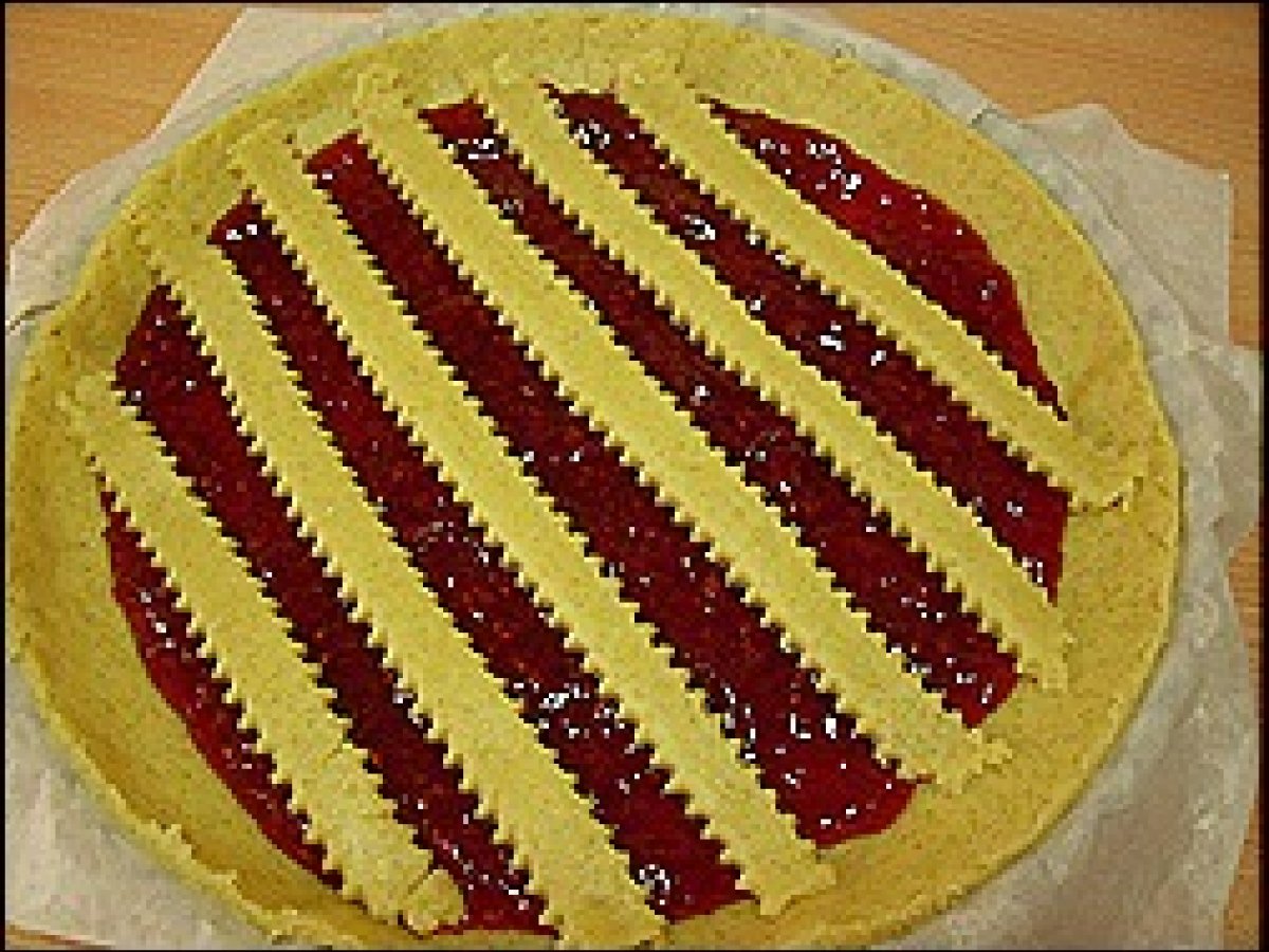 Crostata alla marmellata di lamponi - foto 7