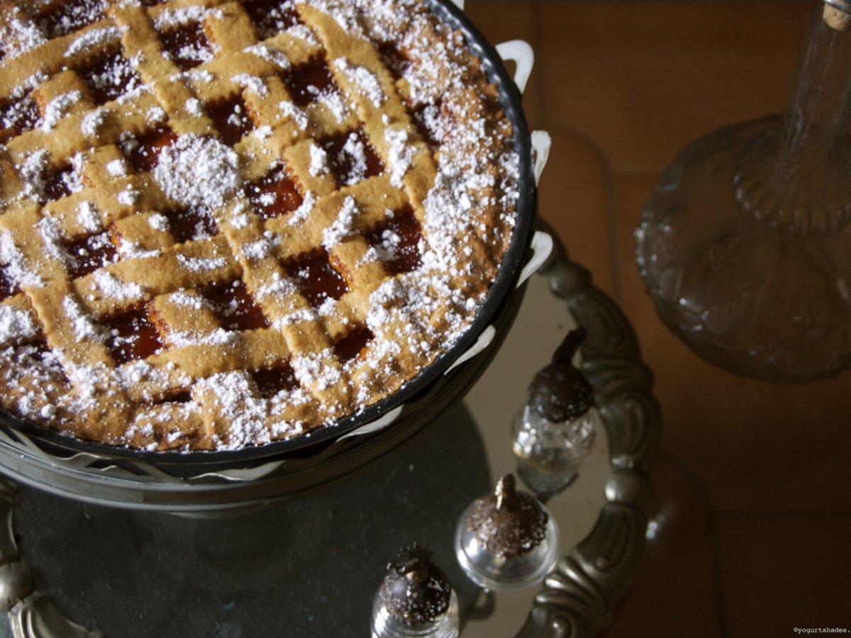Crostata alla marmellata di susine