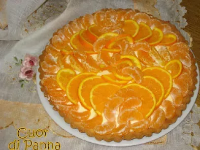 Crostata arance e mandarini