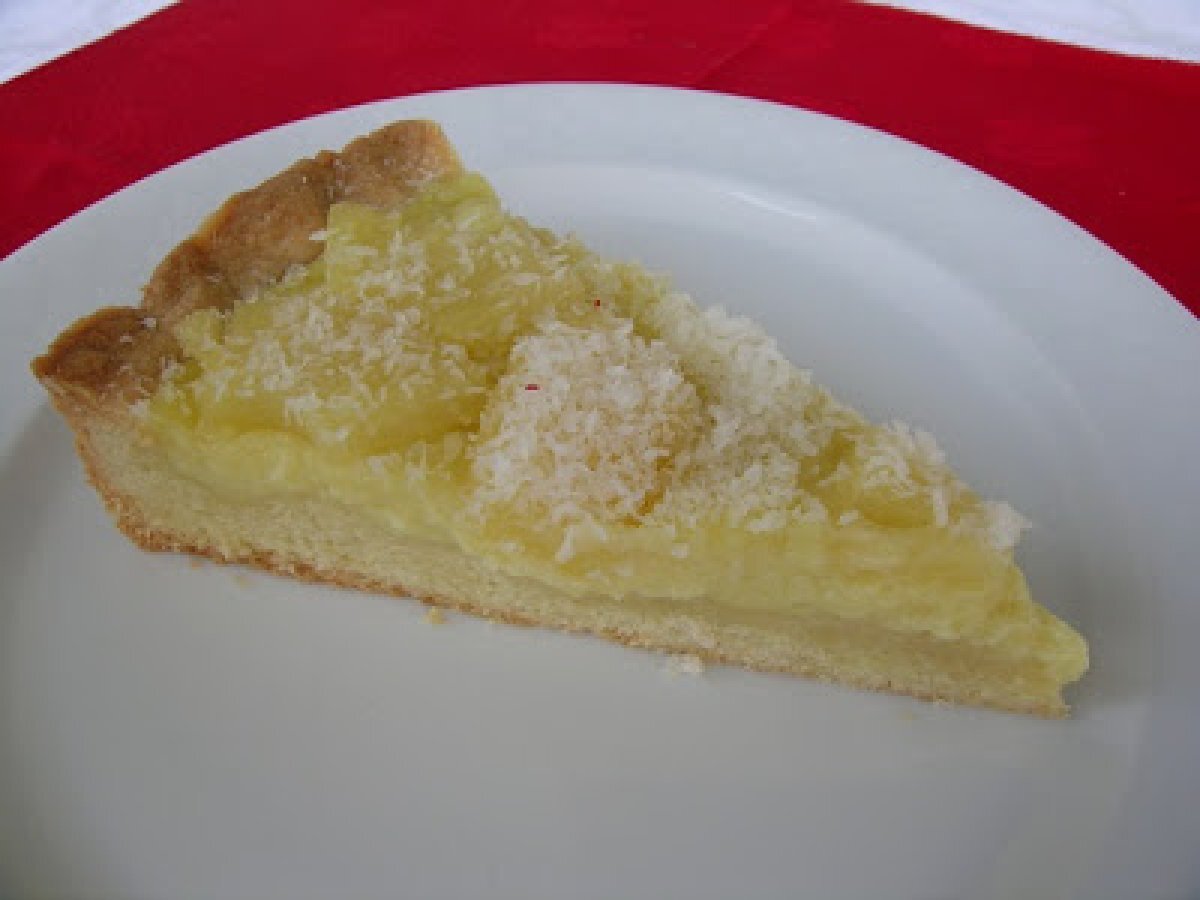 Crostata cocco e ananas - foto 2