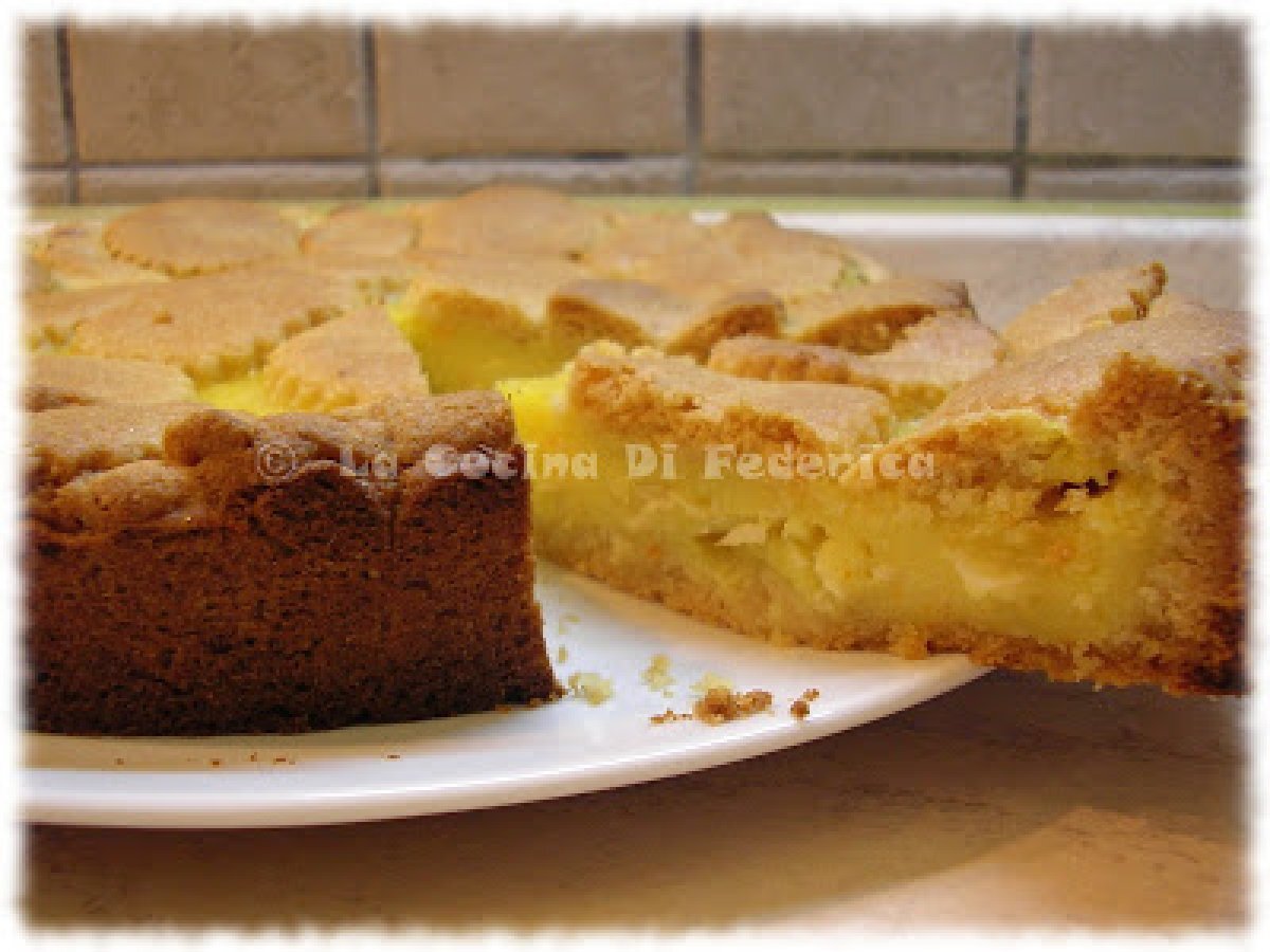 Crostata con crema all'arancia - foto 2