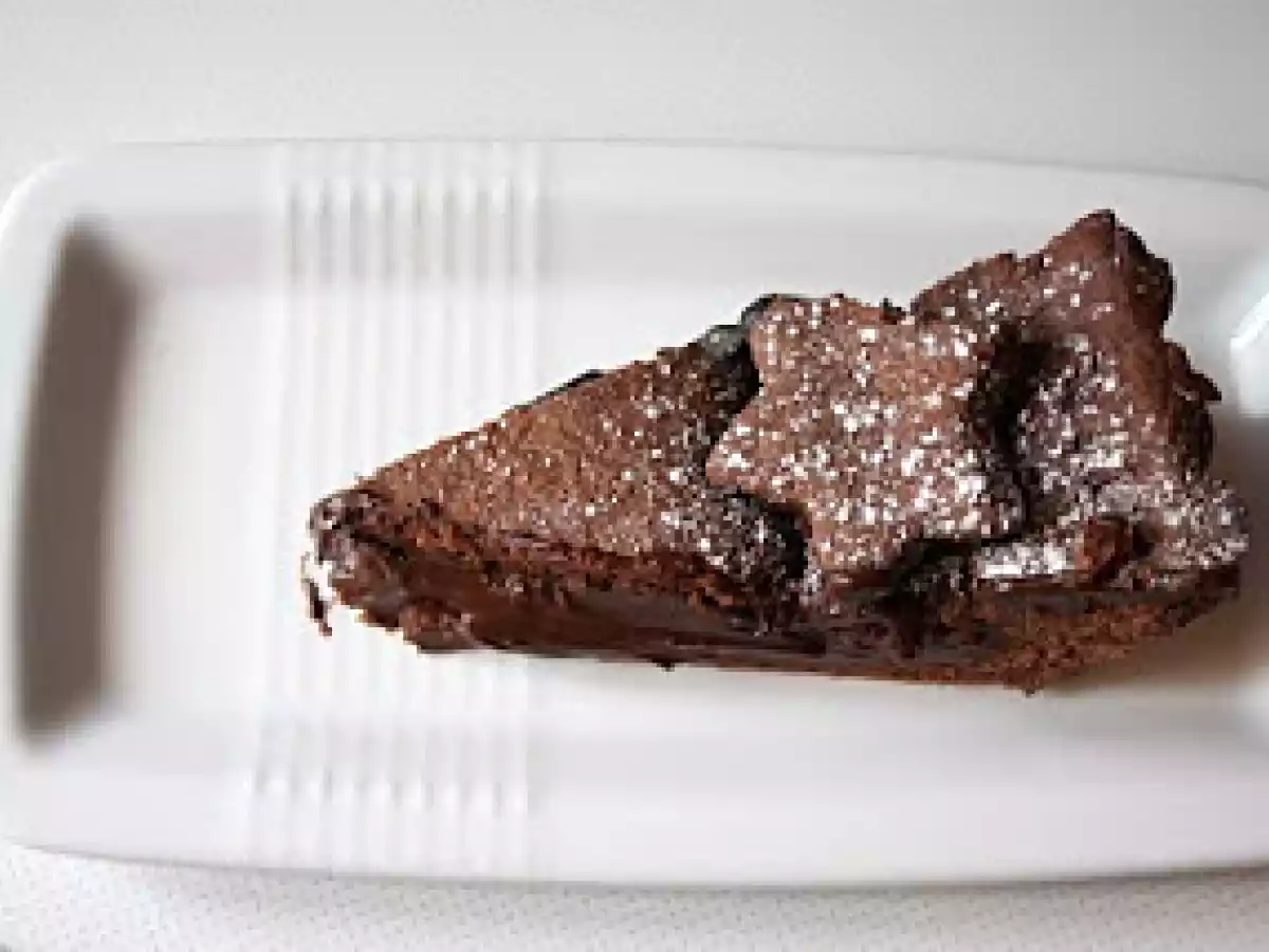 Crostata con crema di caffè e cioccolato - foto 2
