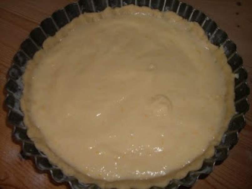 Crostata con crema pasticcera all'arancia - foto 2