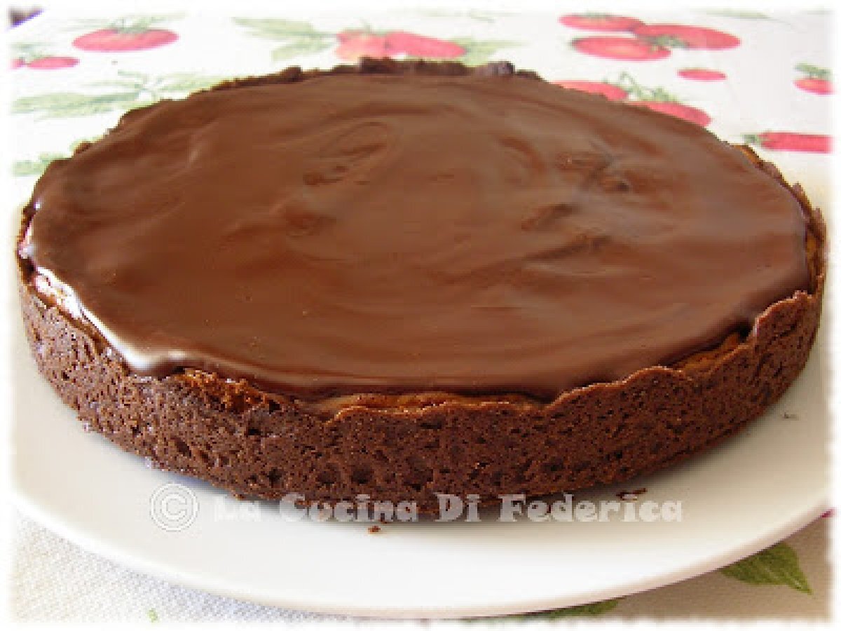 Crostata con formaggio e cioccolato - foto 2