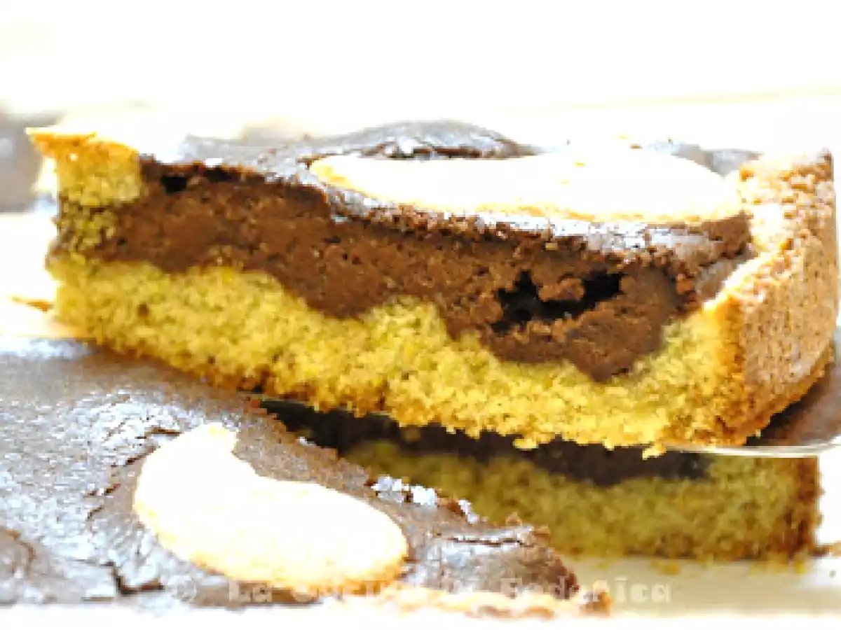 Crostata con frolla al pistacchio e crema al cioccolato - foto 2