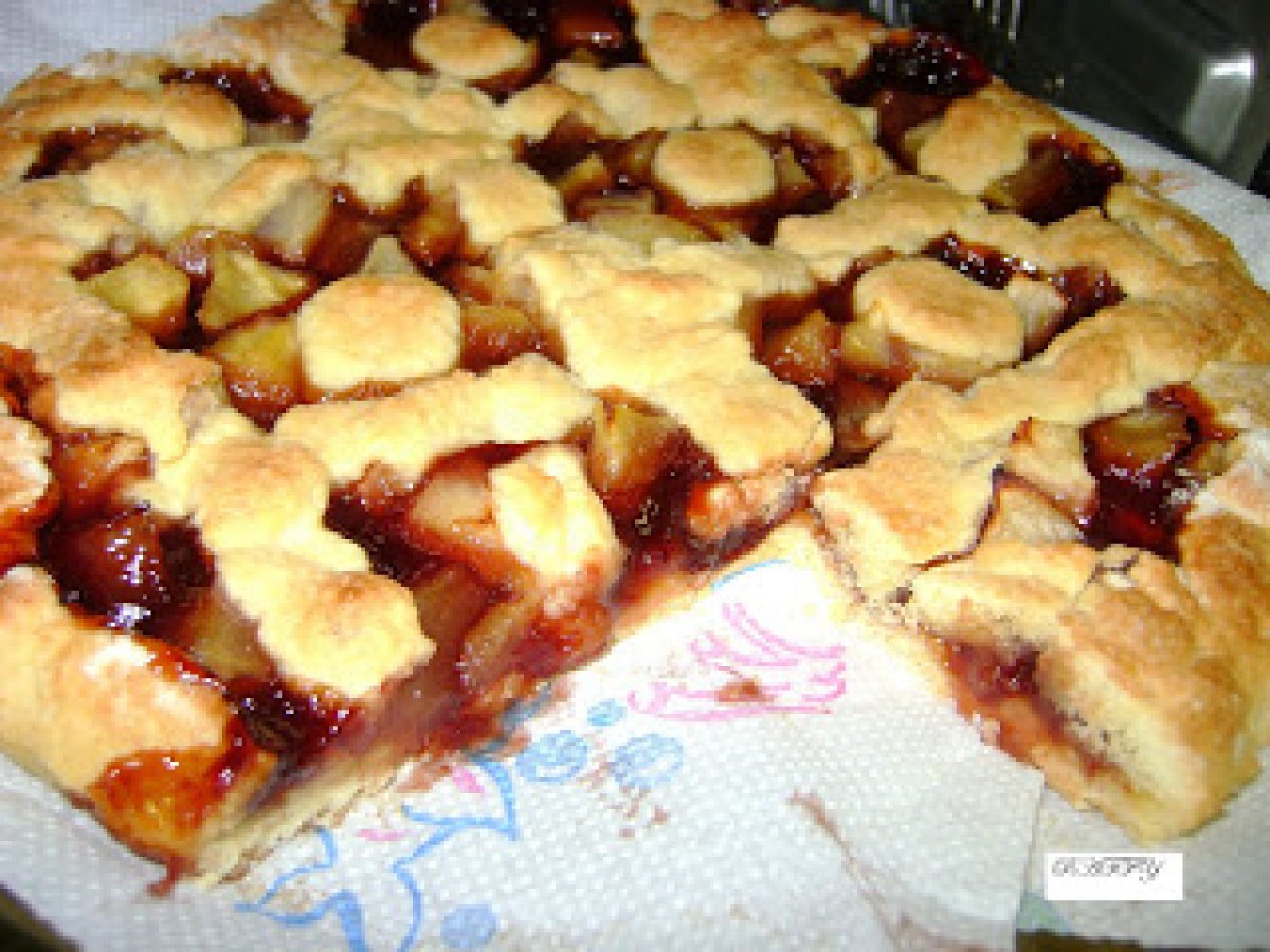 CROSTATA CON FROLLA DELLE SORELLE SIMILI, UN PO' MODIFICATA...