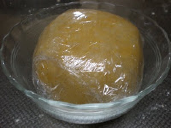 Crostata con grano saraceno, marmellata e noci, foto 3