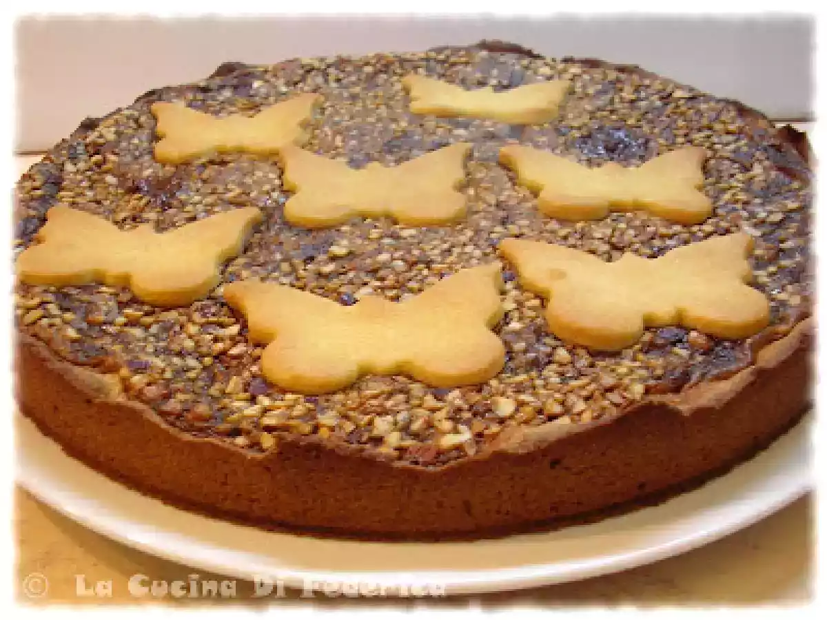 Crostata con panna e nutella e 2° Blog compleanno