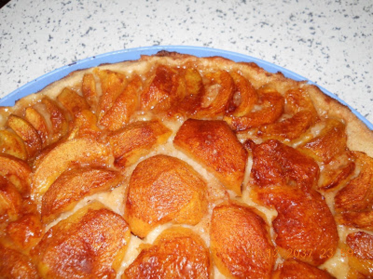 Crostata con pesche e cannella - foto 3