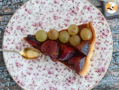 Crostata con uva e fichi - foto 2