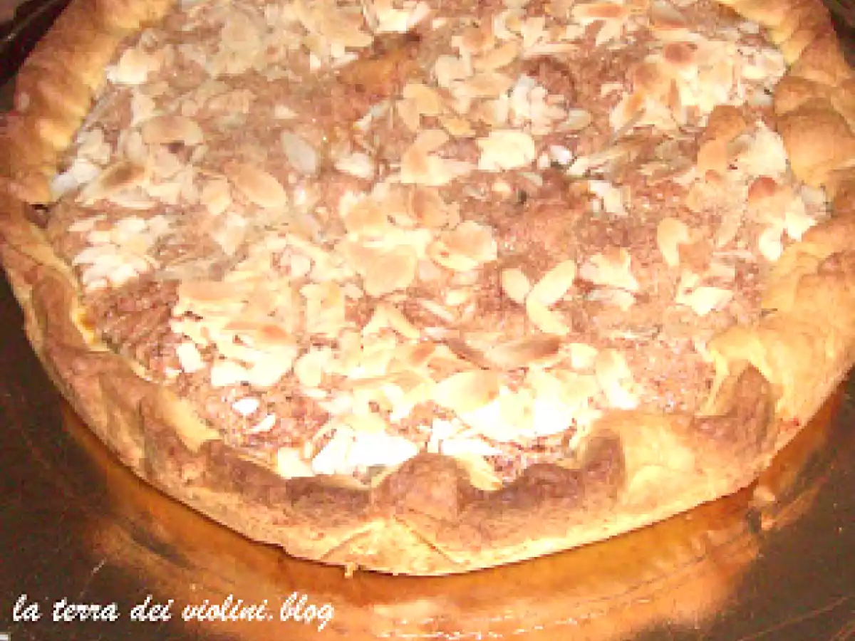 Crostata di amaretti e mandorle - foto 2