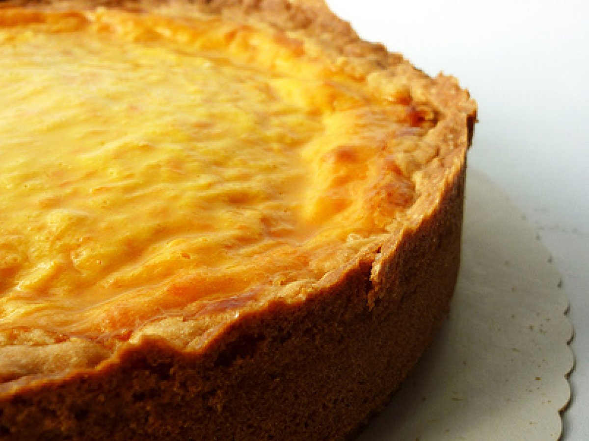 Crostata di carote e ricotta