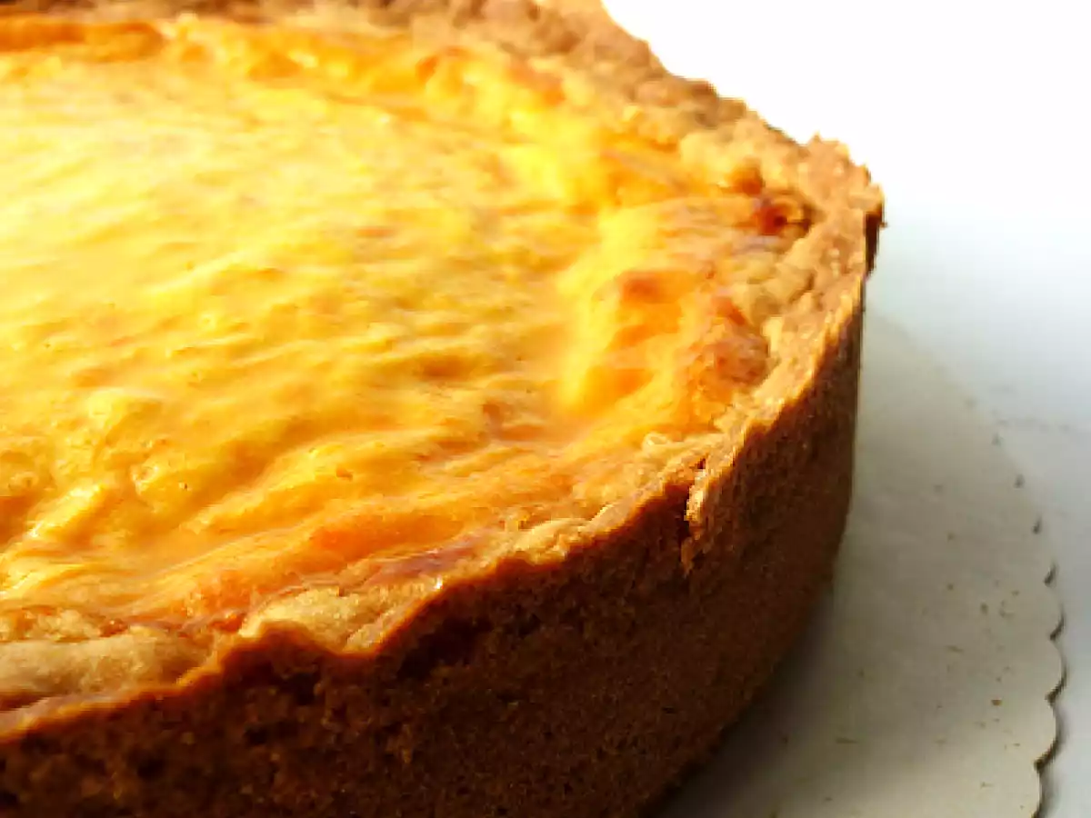 Crostata di carote e ricotta