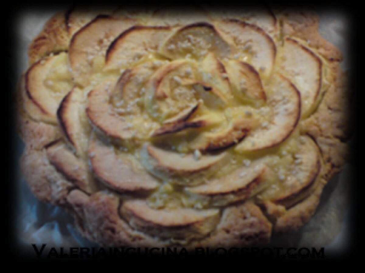 Crostata di Crema al Limone e Mele