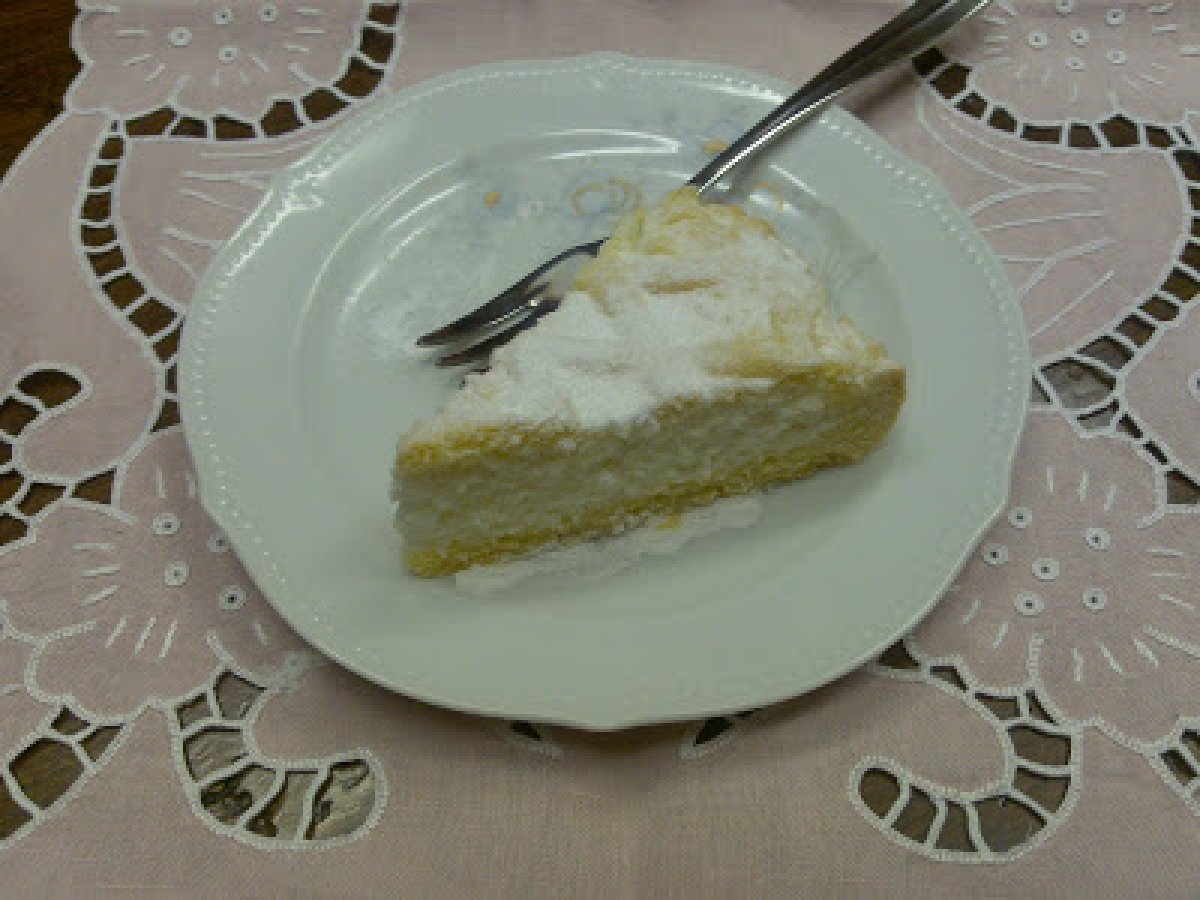 Crostata di farina di cocco